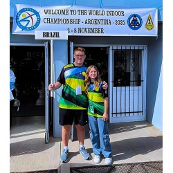 Medalhistas Campo-larguenses no Mundial de Arco e Flecha Indoor 2025